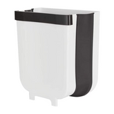 Wall Mounted Folding Waste Bin Kitchen Cabinet Door Hanging Trash Can Bin